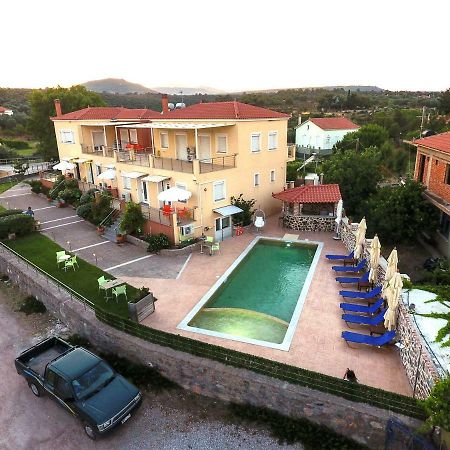 Palaiologou Panorama Apartments Mantamados Exterior photo